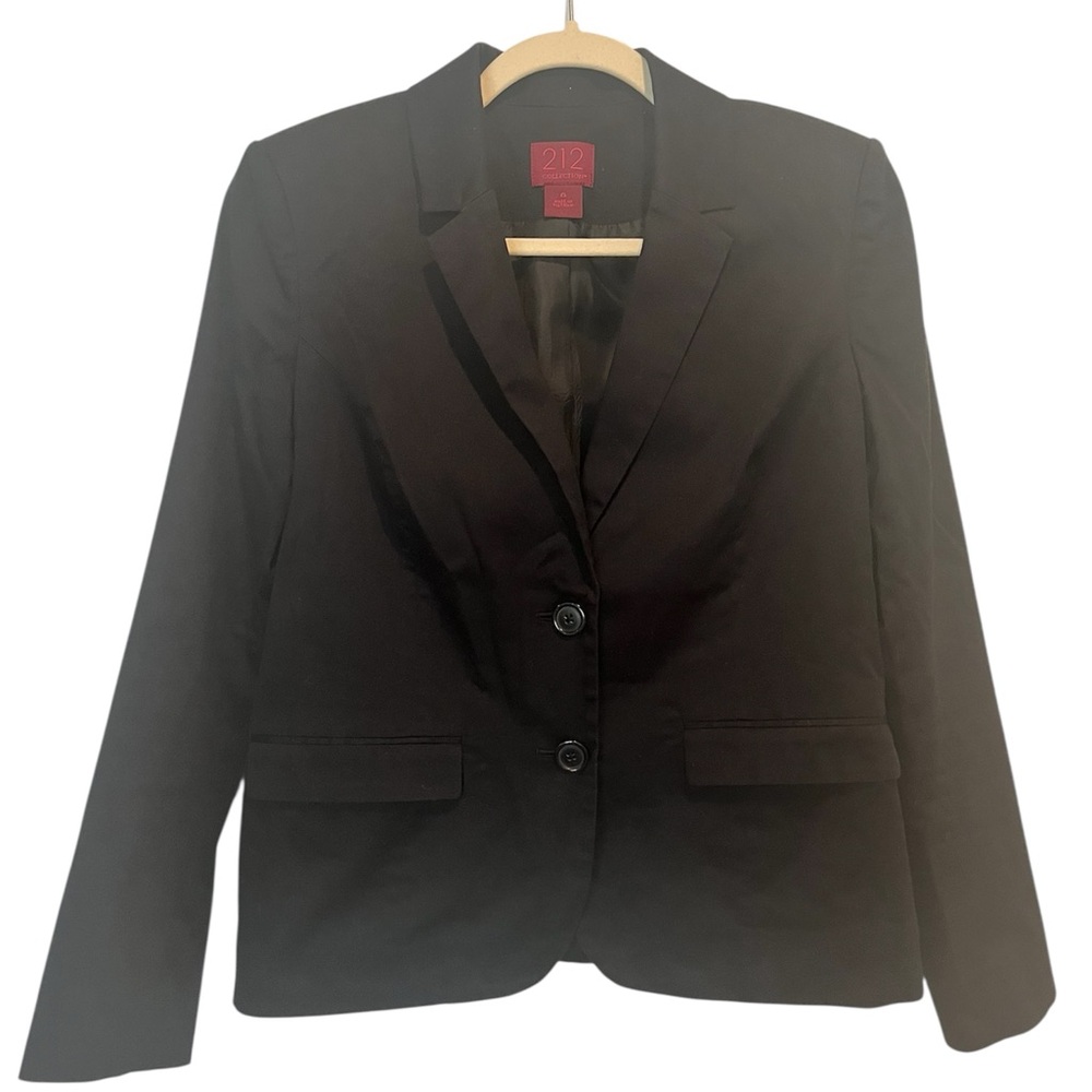 Women's classic black blazer single breasted dressy professional Size 6 Small